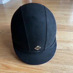 Charles Owen JR8 Equestrian Riding Helmet ASTM F1163 Size 6 7/8 Black