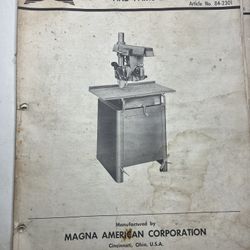 Smith saw Antique Radial Arm Saw 