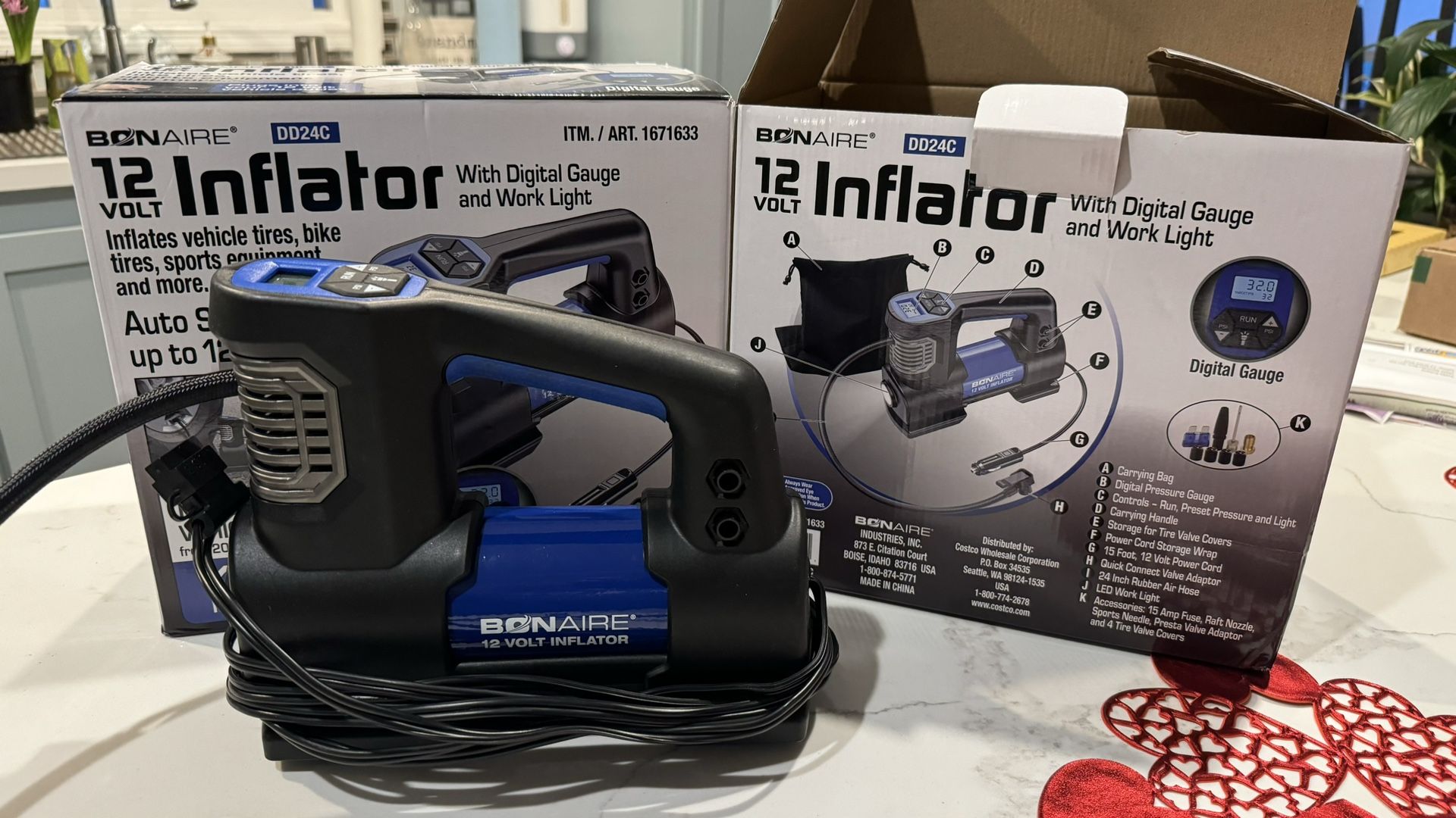 Bon-Aire 12V Inflator/Air pump (Brand New)