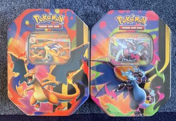 Pokémon Mega Charizard Tins