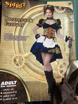 Steampunk woman’s costume - small