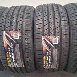 ( 4 TIRES  ) 225/40R18 BLACKHAWK 