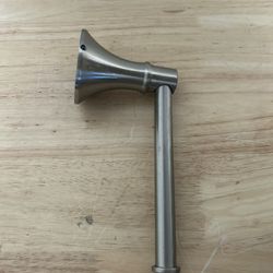 Glacier Bay Wall Mounted Sadira Toilet Paper Holder in Brushed Nickel (READ)