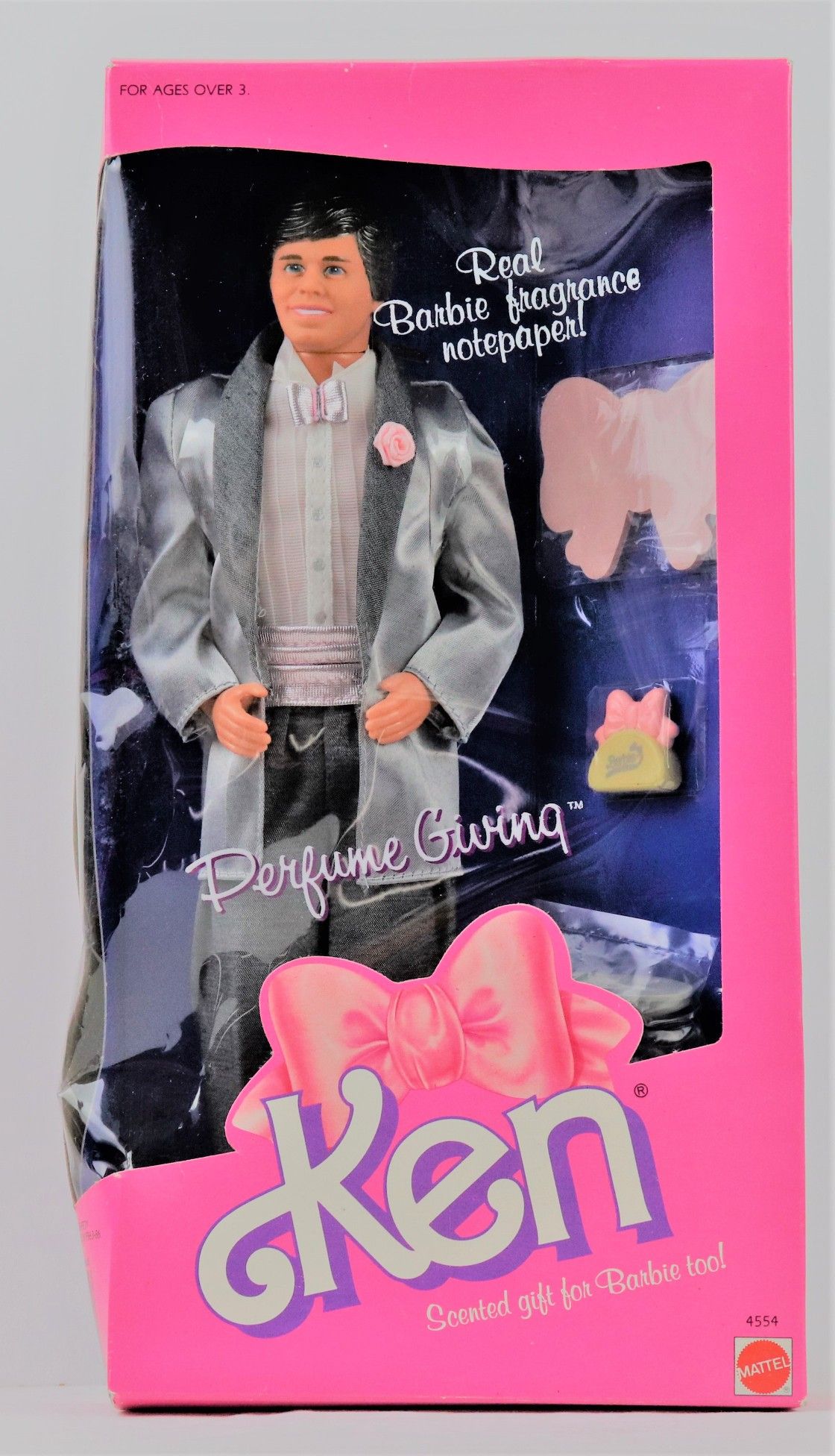 Vintage 1987 Perfume Giving Barbie Ken Doll