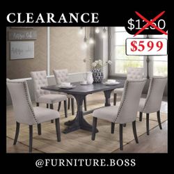 Dining Table Sets On CLEARANCE!! 