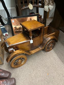 Folk Art Wood Truck