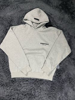 Light oat Essential hoodie size m