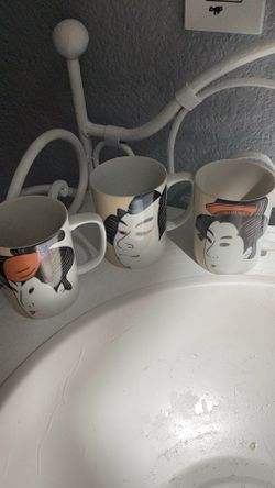 Fitz&Floyd Geshia Coffee Cups