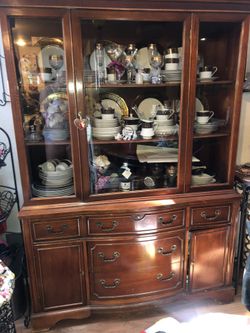 Antique hutch