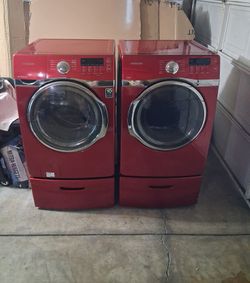 SAMSUNG WASHER AND GAS DRYER
