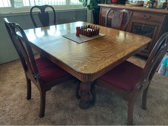 Vintage Oak Dining Table