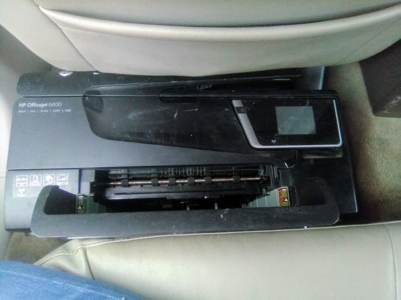 HP 6600 wireless copy fax printer