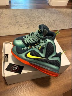 Nike LeBron 9 cannon Sz 10.5