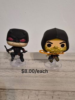 Out of the box Funko Pops
