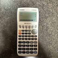 Casio Graphing Calculator 