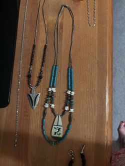 Lot of Native American Style Beaded Necklaces