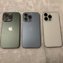 iPhone 13 Pro 256/128 GB available 