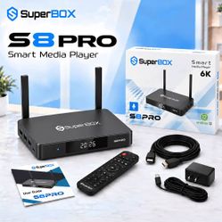SUPERBOX • VSEEBOX • S8 MAX • S8 PRO • S8 ULTRA • V6 PLUS • V6 MAX • ELITE ULTRA SMART TV BOX • STREAMING DEVICE • 4K MEDIA PLAYER • ANDROID TV BOX •