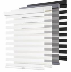 28x72” Cordless Zebra Blinds for Windows