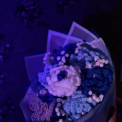 Custom crochet bouquet