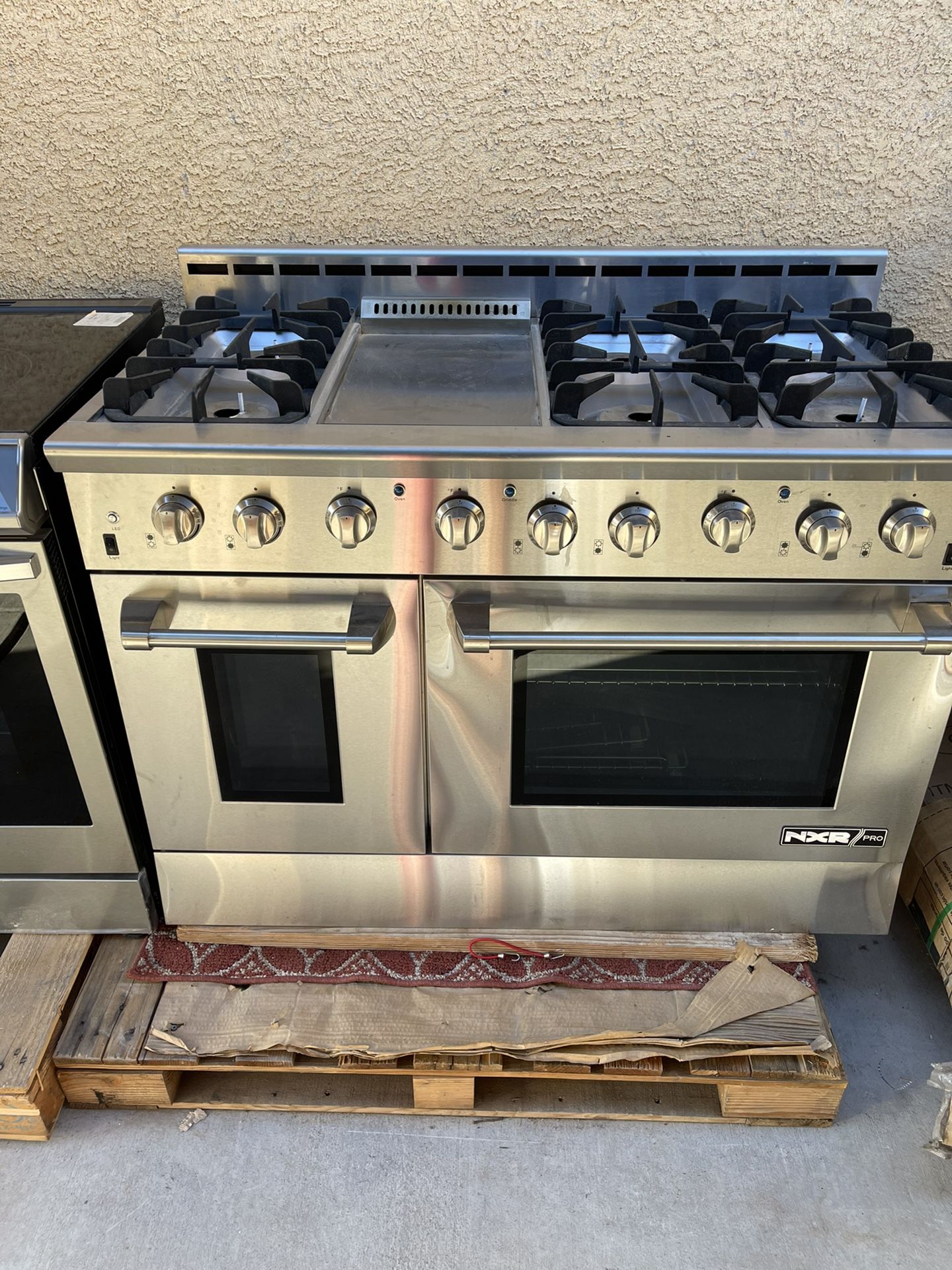 Slightly used commercial stove and oven
