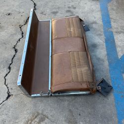 67 68 Mustang Fastback Rear Folding Seat 