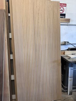 36 X 80 White Oak Door
