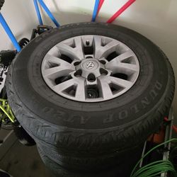 Toyota TACOMA RIMS AND TIRES. 