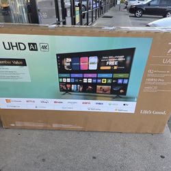 75” Lg smart 4k led Uhd tv
