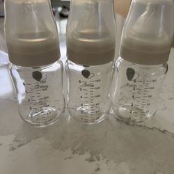 3 GLASS EVENFLO -6oz Bottles