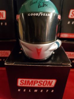 Ward Burton 1/4 Scale Simpson Helmet