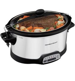 New** Hamilton Beach 7 qt slow cooker