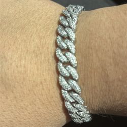 CZ Cuban Link Bracelet 