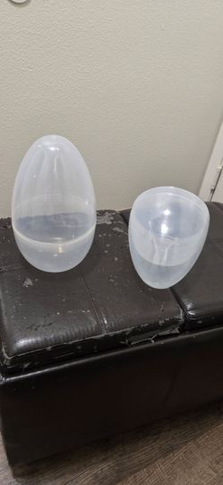 Large plastic easter eggs