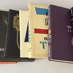 Set of 8 Washington College & High School Yearbooks from the 40s-50s-60s