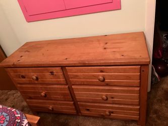 Kids solid wood dresser