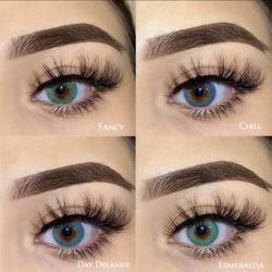 Brand New And Sealed Blue Costmentic Color Lensez In The Shade Ocean Blue By Nebulalens