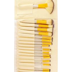 Makeup Brush Set 24 Pcs Premium Synthetic Foundation Powder Concealers Eye shadows Blush Makeup Brushes Kit with Nice Porch