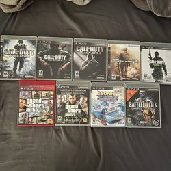 PlayStation 3 Games Lot