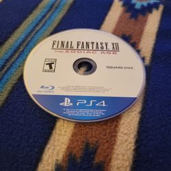 Final Fantasy XII The Zodiac Age PS4 Game