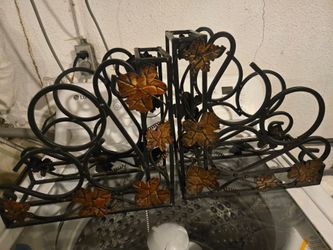 Cast Iron Wine rack