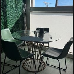 Glass Dining Table