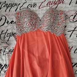 Prom Dress.  excellent quality.  size L