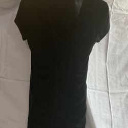 Girl's Black Dress Shirt