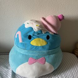Squishmallows Costco Exclusive Tuxedo Sam Ice Cream Sundae 20” Jumbo Plush