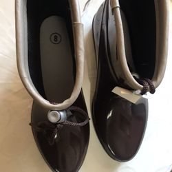 Women’s Short Rain Boots 8