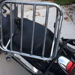 Harley motorcycle rack