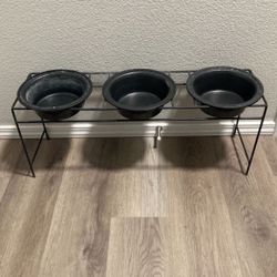Dog Food/water Bowls