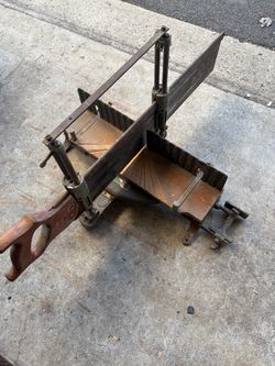 Vintage Stanley miter saw