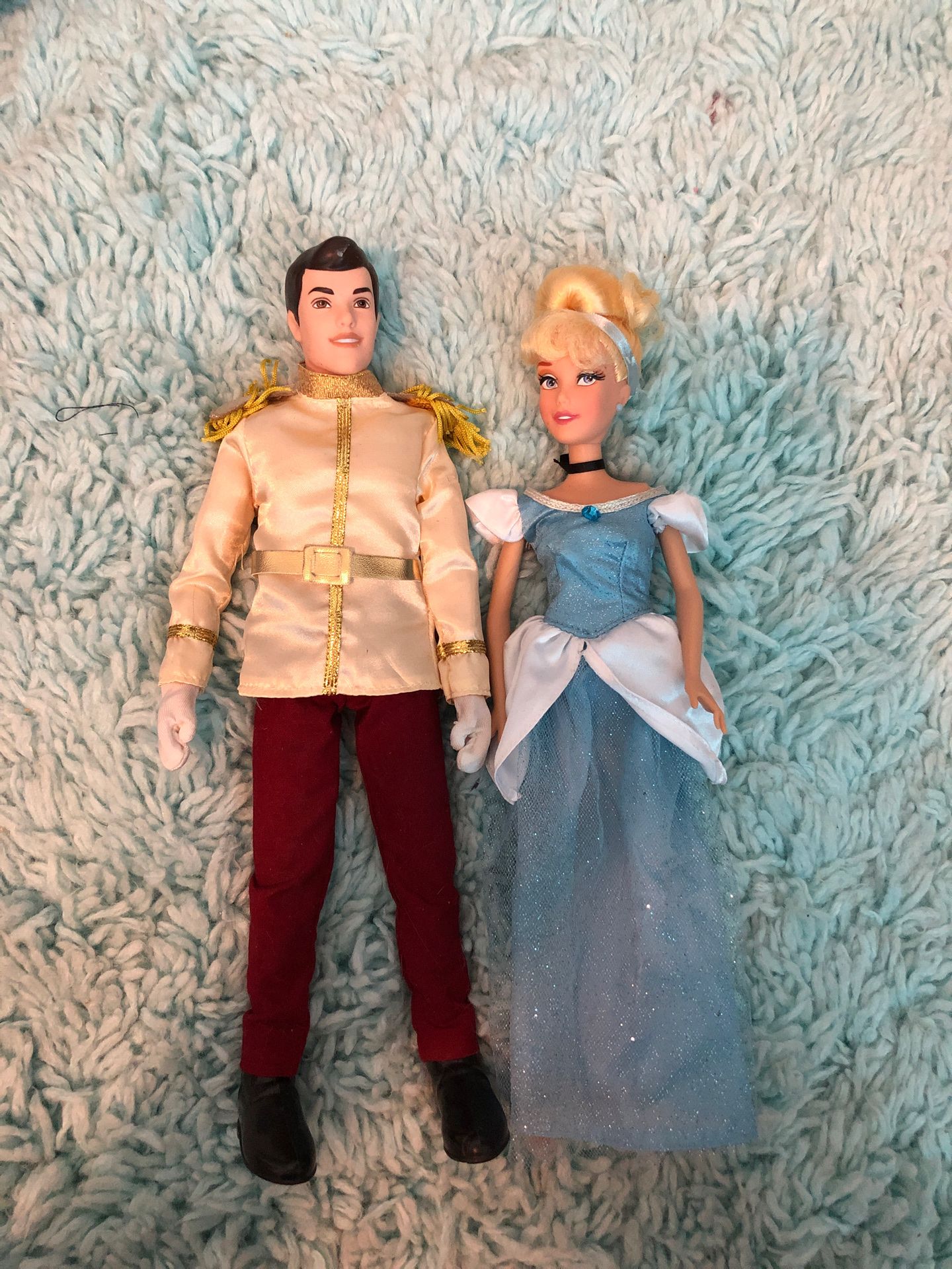 Cinderella & Prince Charming collectible dolls